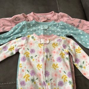 Carters Sleep n’ Play footed onesies